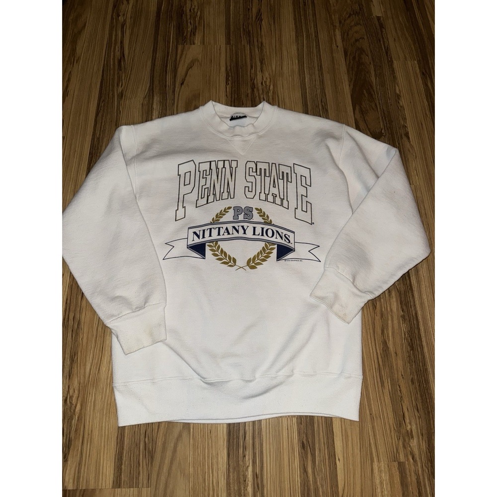 VTG‎ Signal Sports Sz Large Penn State Crewneck Pullover Sweatshirt Made in USA